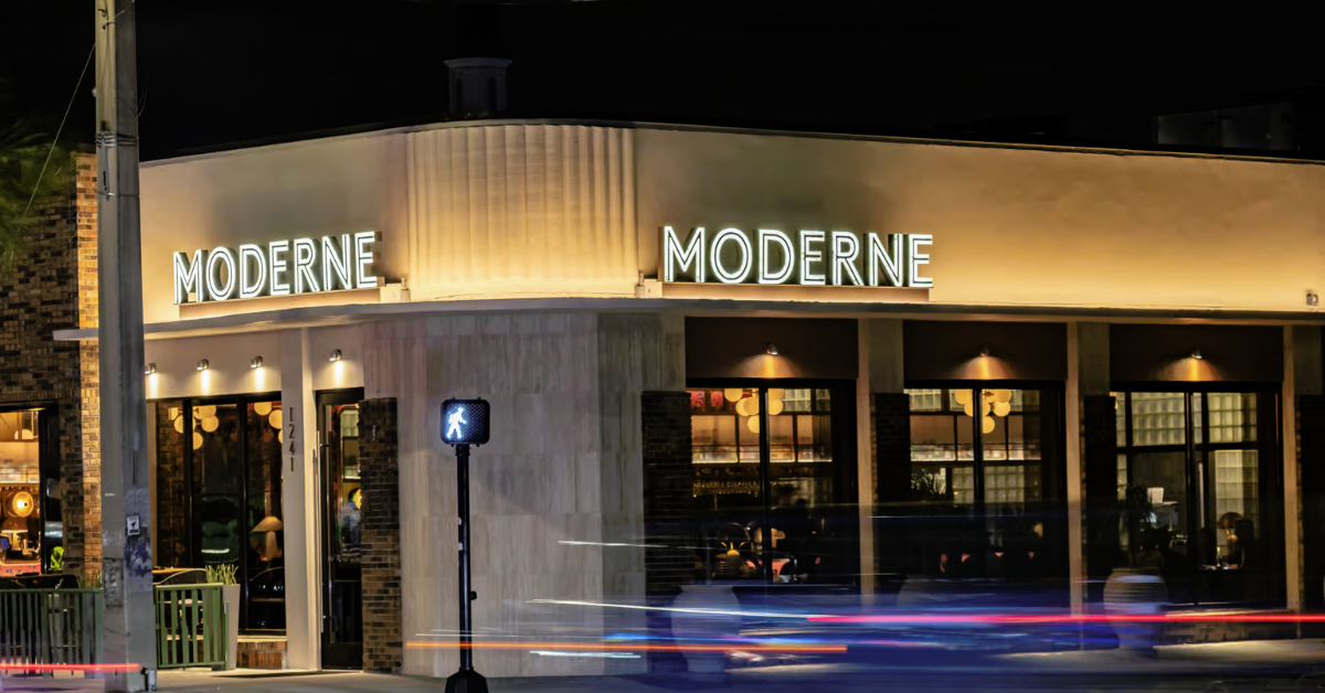 Experience the Chic and Flavorful World of The Moderne in Orlando’s Mills District